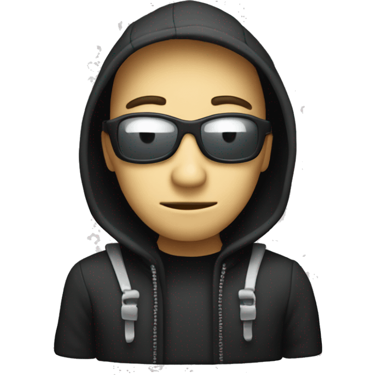 Computer hacker emoji