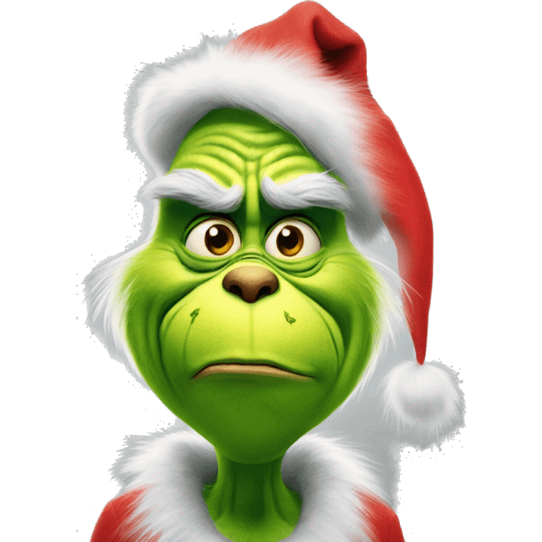 The grinch emoji