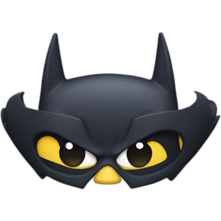 Cartoon batman emoji