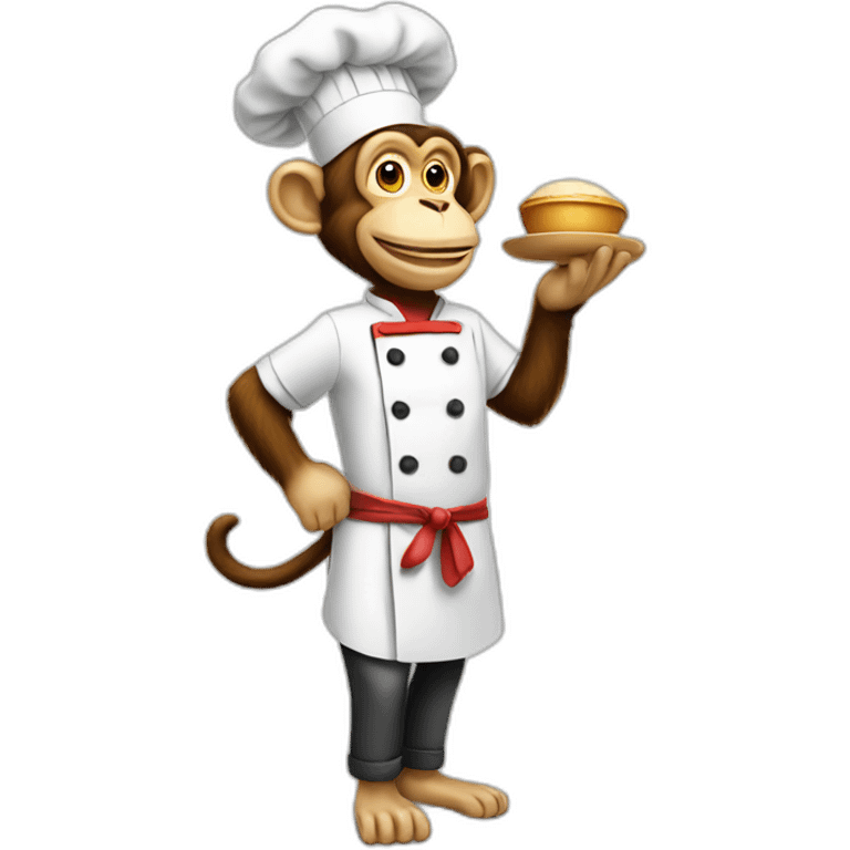 monkey chef emoji