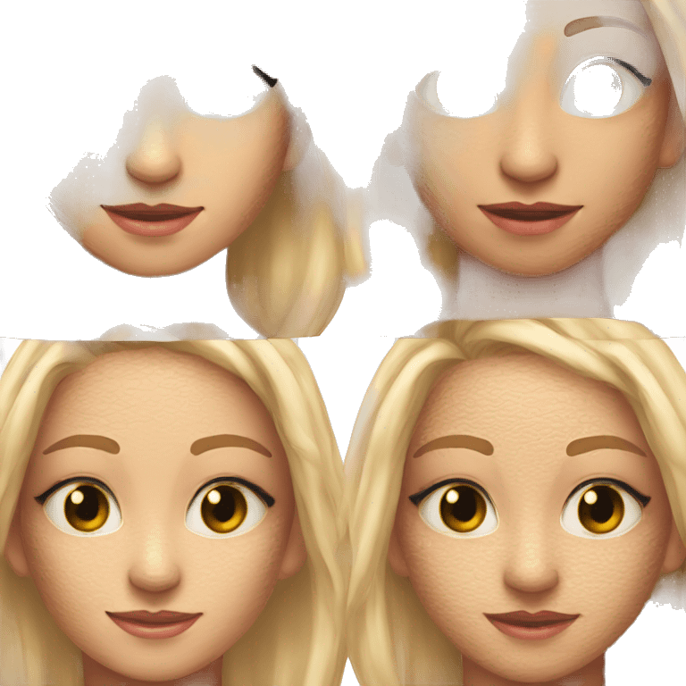 skin barrier and layers os skin realistic emoji