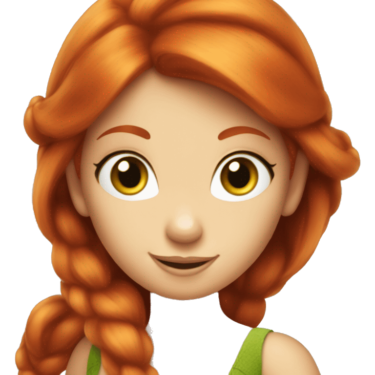 redhead tinkerbell emoji