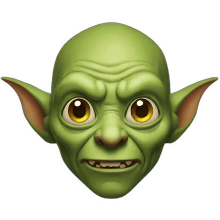 Mechant goblin emoji