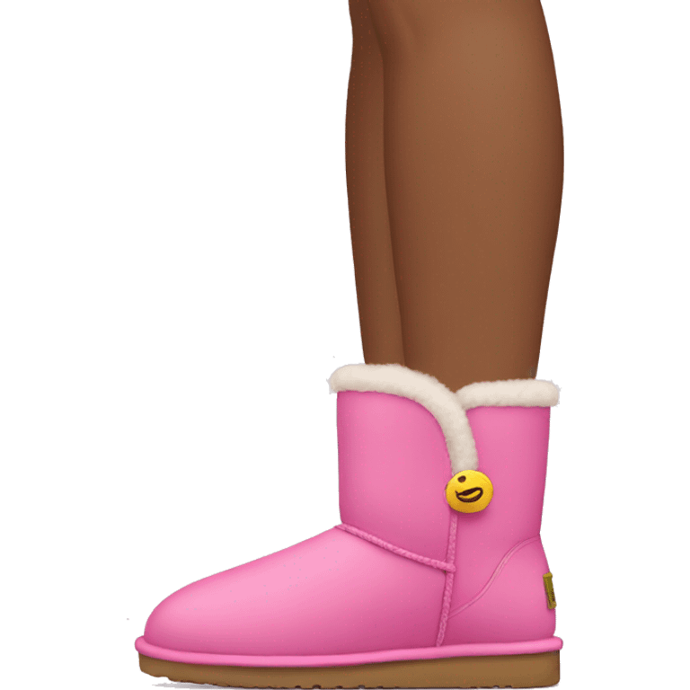 pink uggs  emoji