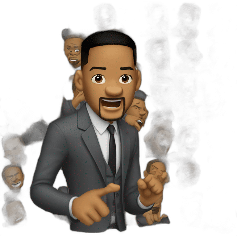 Will smith slapping meme emoji