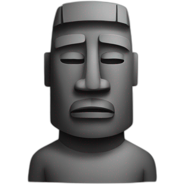 Moai emoji