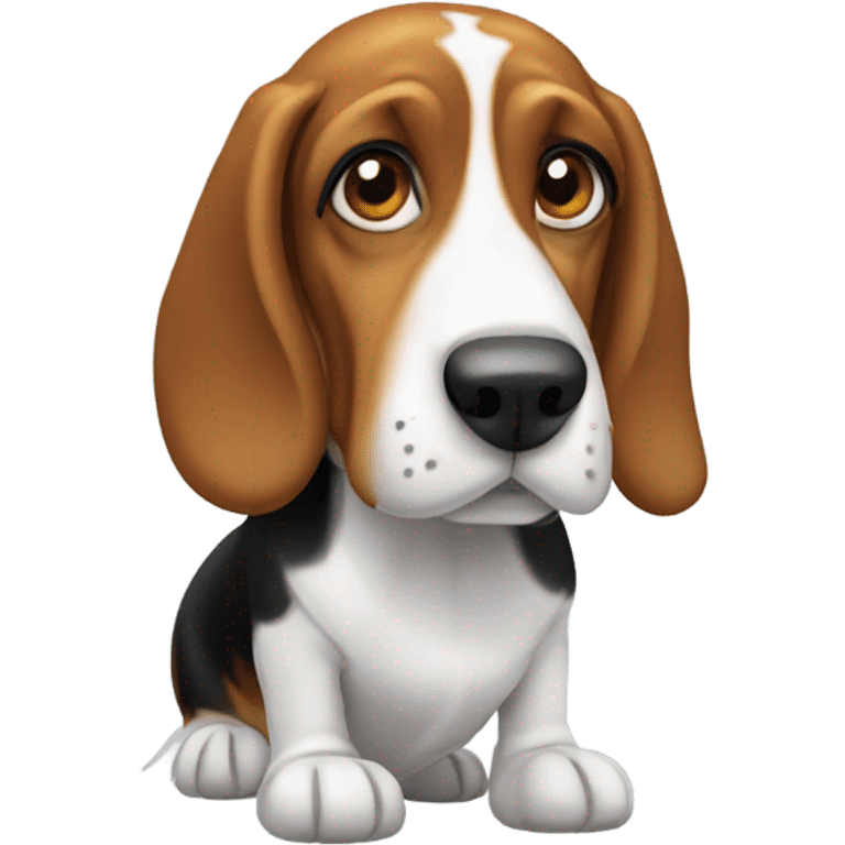 beagle basset dog emoji