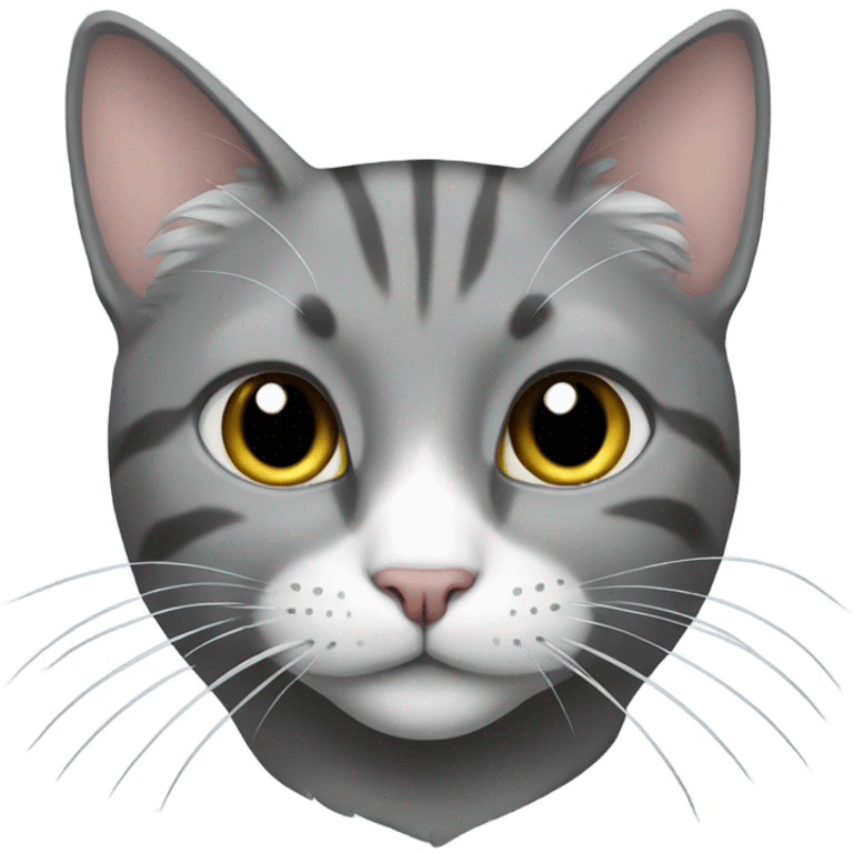 cat grey emoji