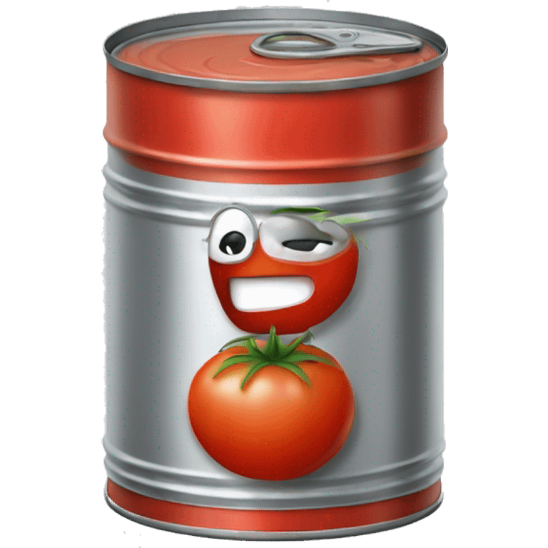 tomato in a metal can emoji