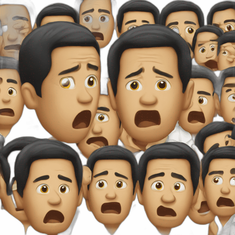 Jokowi shocking emoji