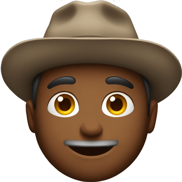 guy with hat emoji