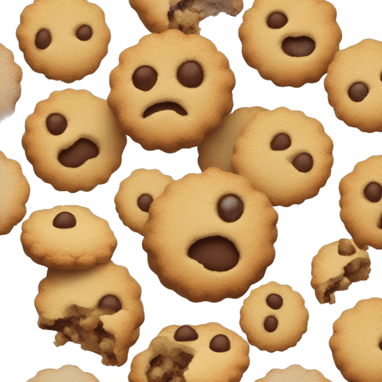 Crumble cookie  emoji