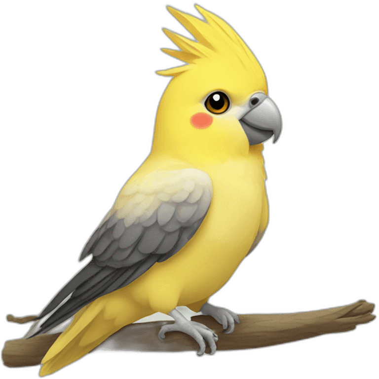 yellow cockatiel emoji