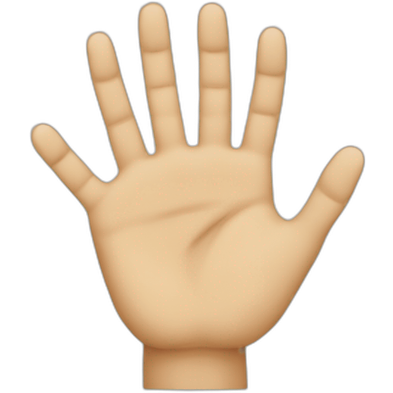 hand with 10 fingers emoji