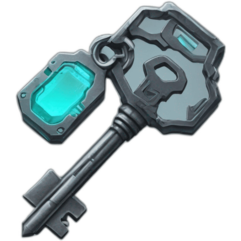 cyberpunk key emoji