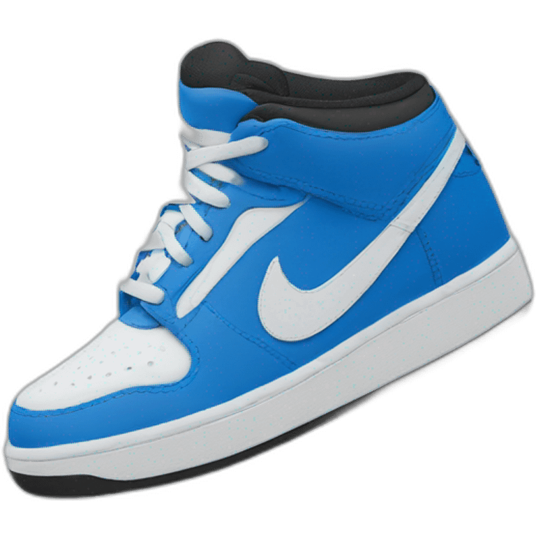 Short Nike bleu emoji