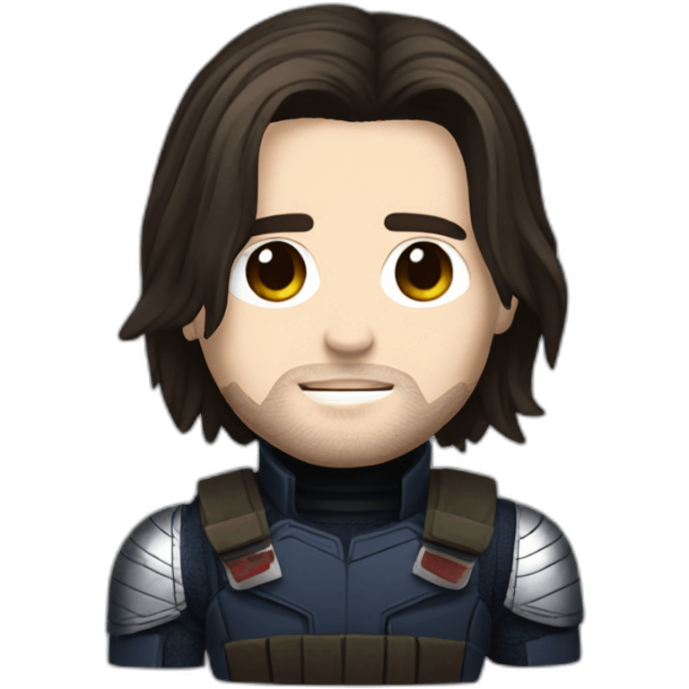 Winter soldier Bucky emoji