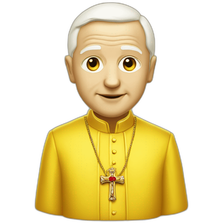 john-paul-ii-with-very-saturated-yellow-skin emoji