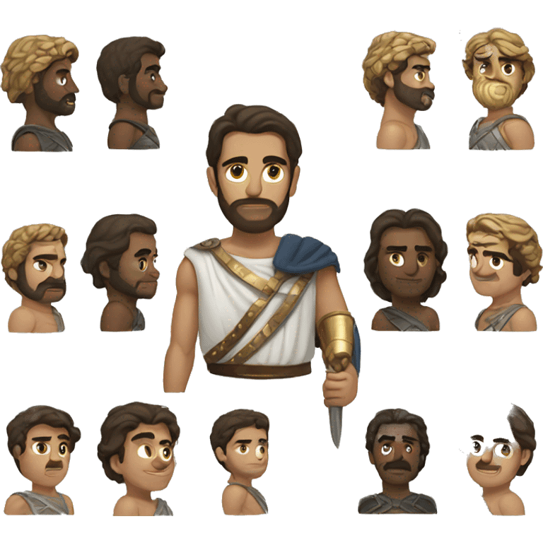 greek hero emoji