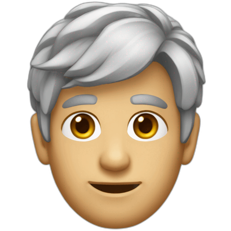 c++ developper gray hair emoji