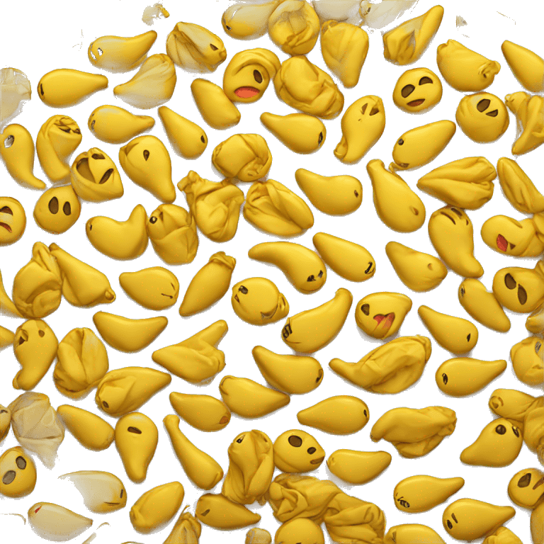 Pene de color amarillo emoji