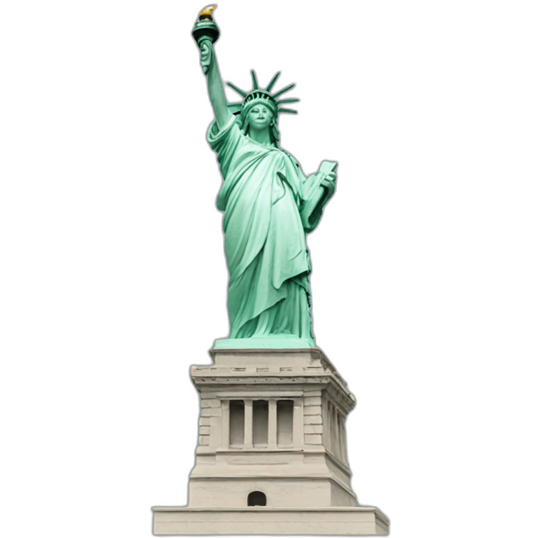 liberty statue emoji