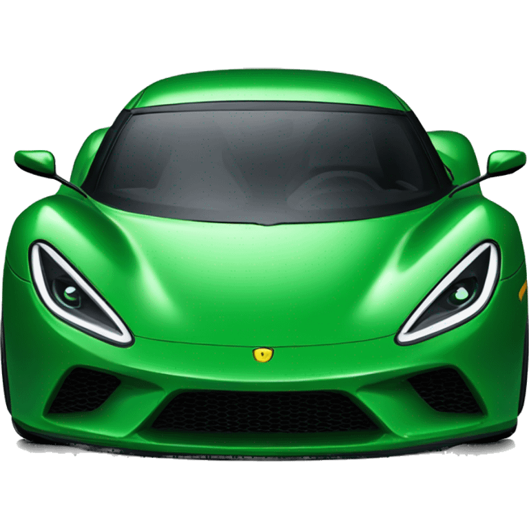 Green lotus evija car emoji