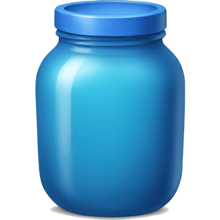 Blue jar  emoji