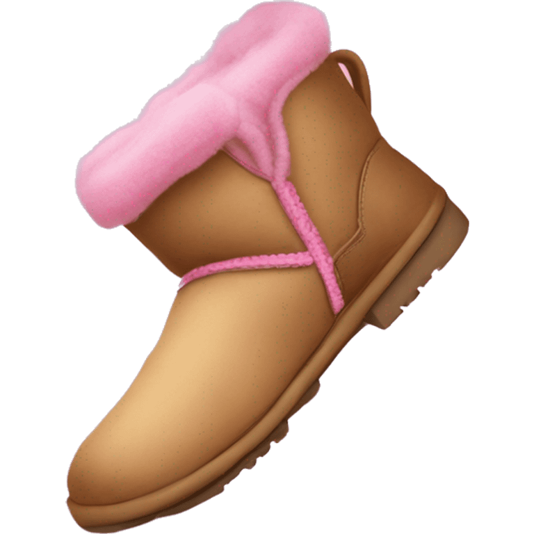 uggs with pink ྀིྀི emoji