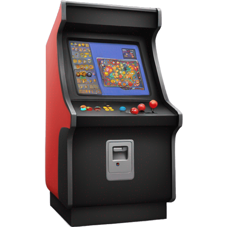 black arcade machine emoji