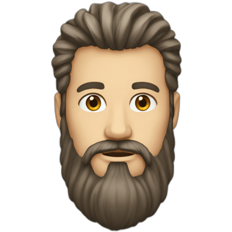 идфсл hair-white-developer-with-big-beard emoji