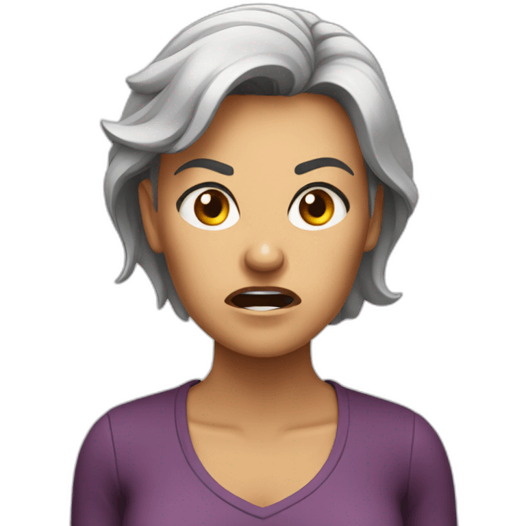 Angry women  emoji