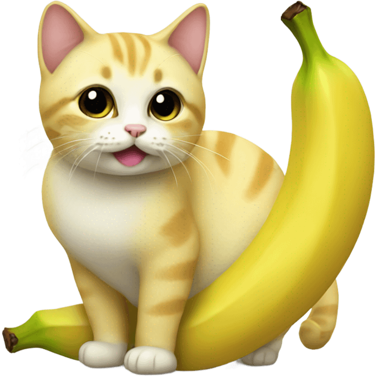 Banana cat emoji