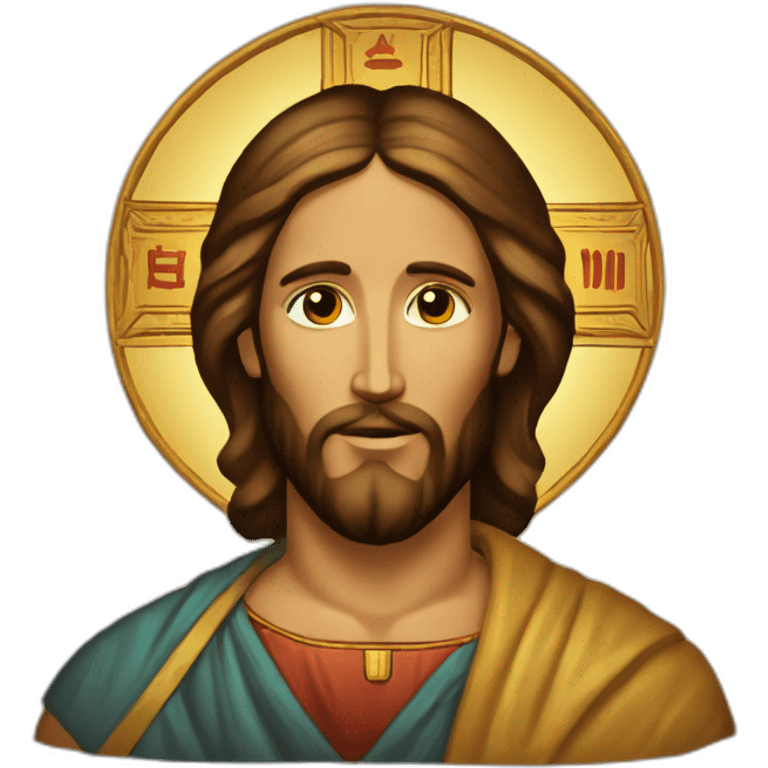 Jesus Christ Orthodox Icon emoji