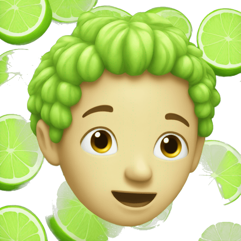 lime appel emoji emoji