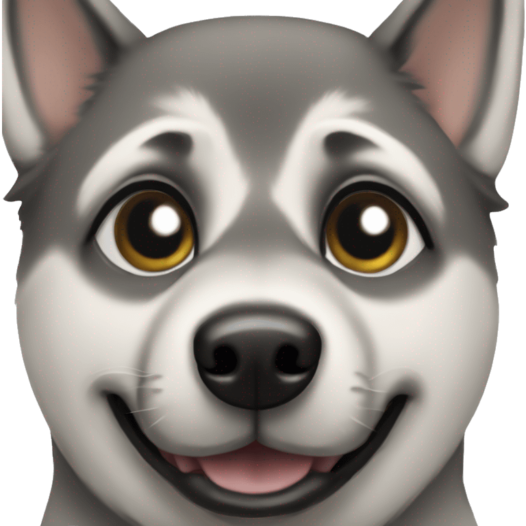 Norwegian Elkhound emoji