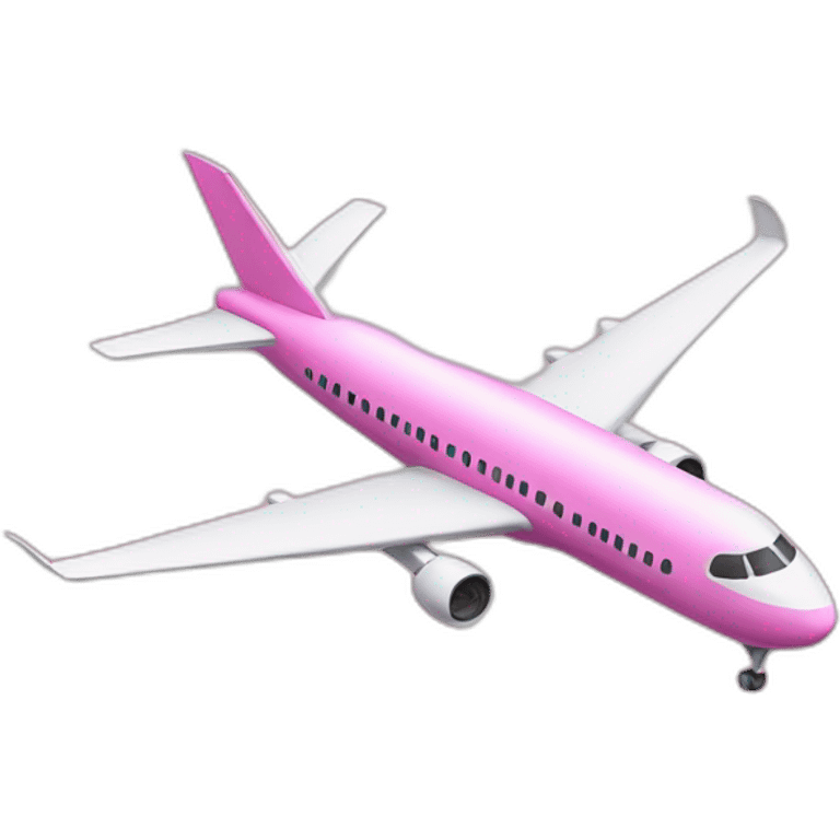 airplane pink  emoji