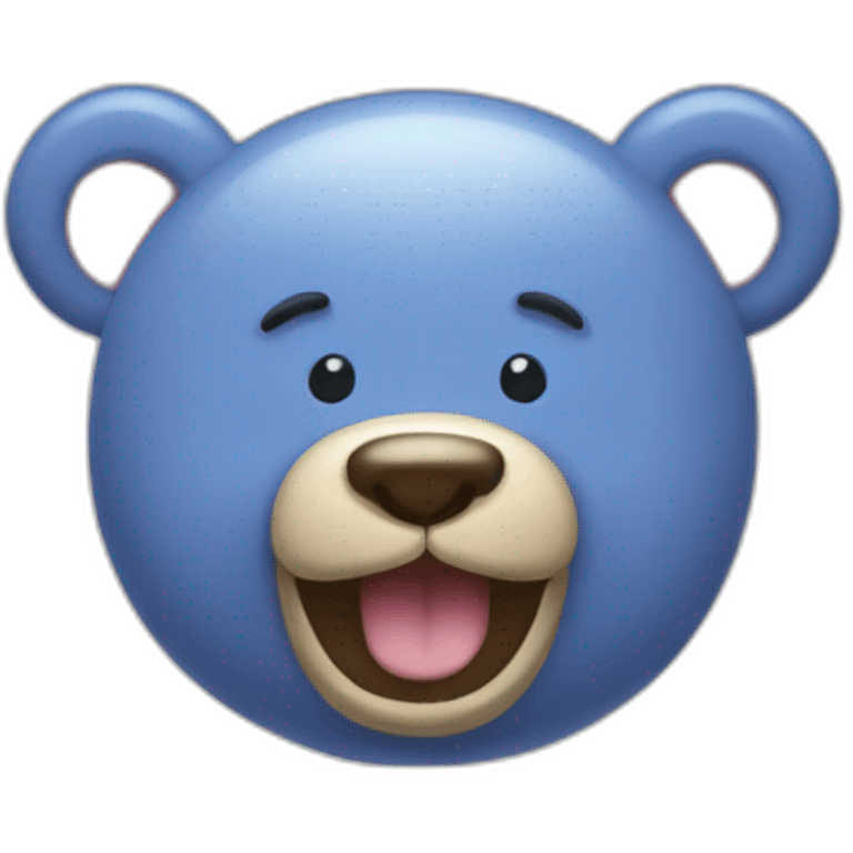 Bisounours Énervé emoji