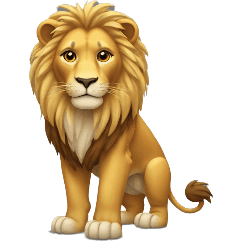 Lion avec des ailes emoji