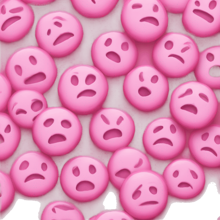 Pink aesthetic emoji