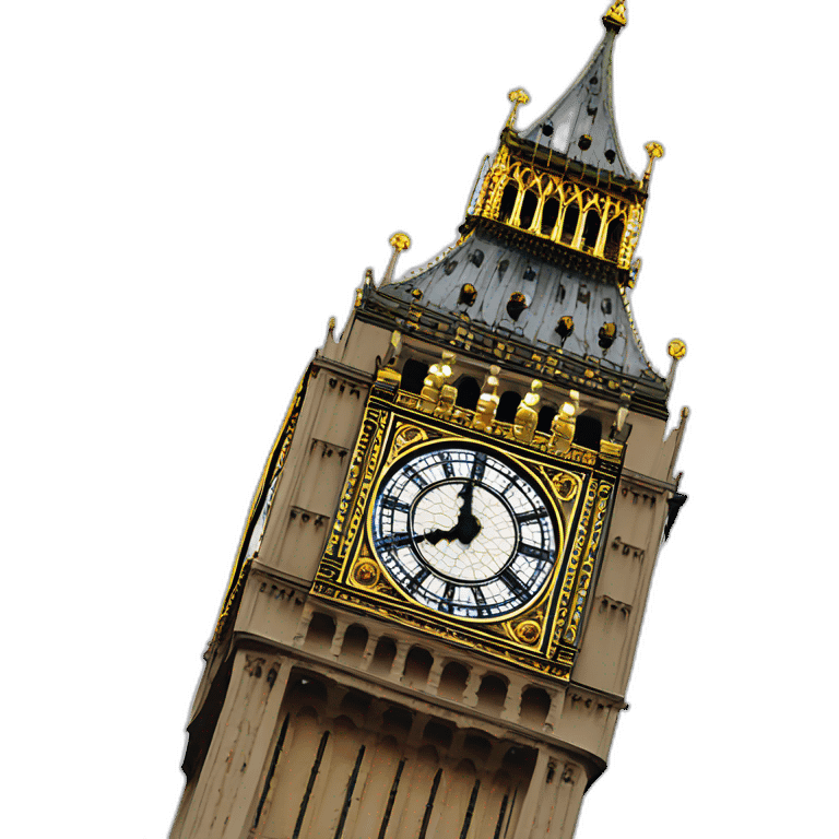 big ben London emoji