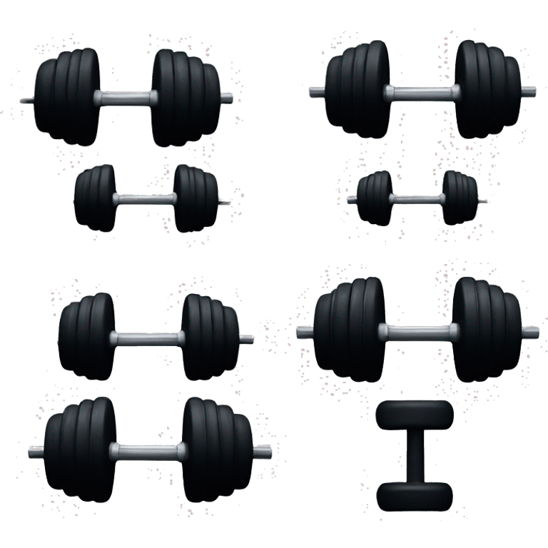 dumbbells  emoji