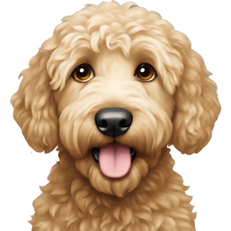 Goldendoodle emoji