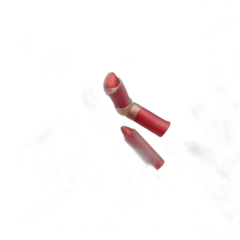 christmas lipstick emoji