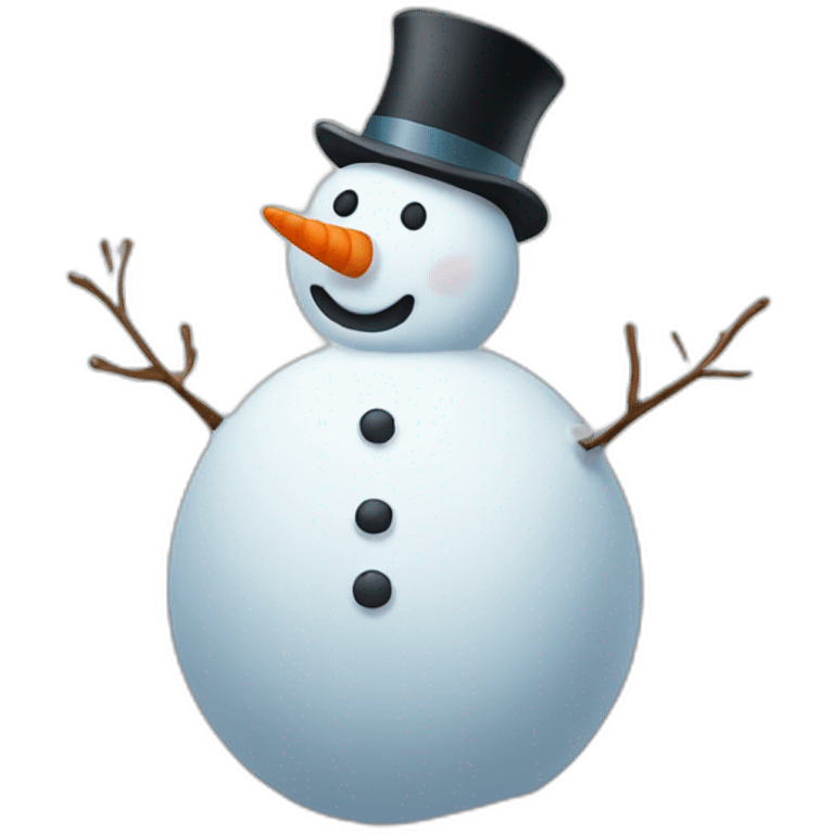 snowman-big emoji