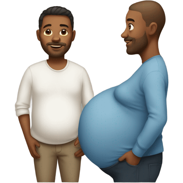 Pregnant man emoji