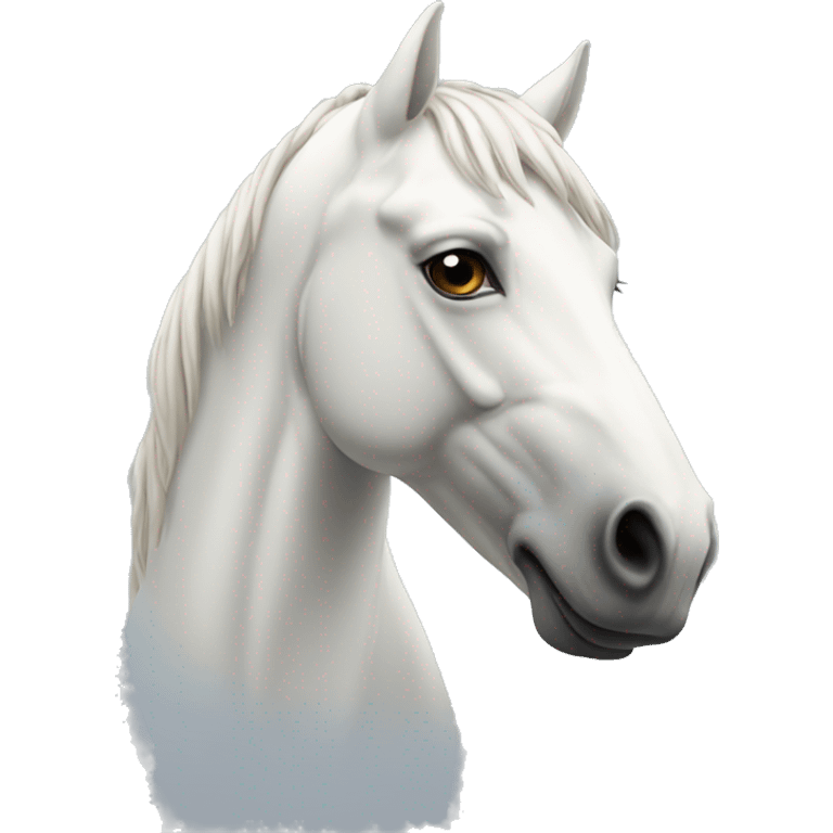 cheval blanc emoji