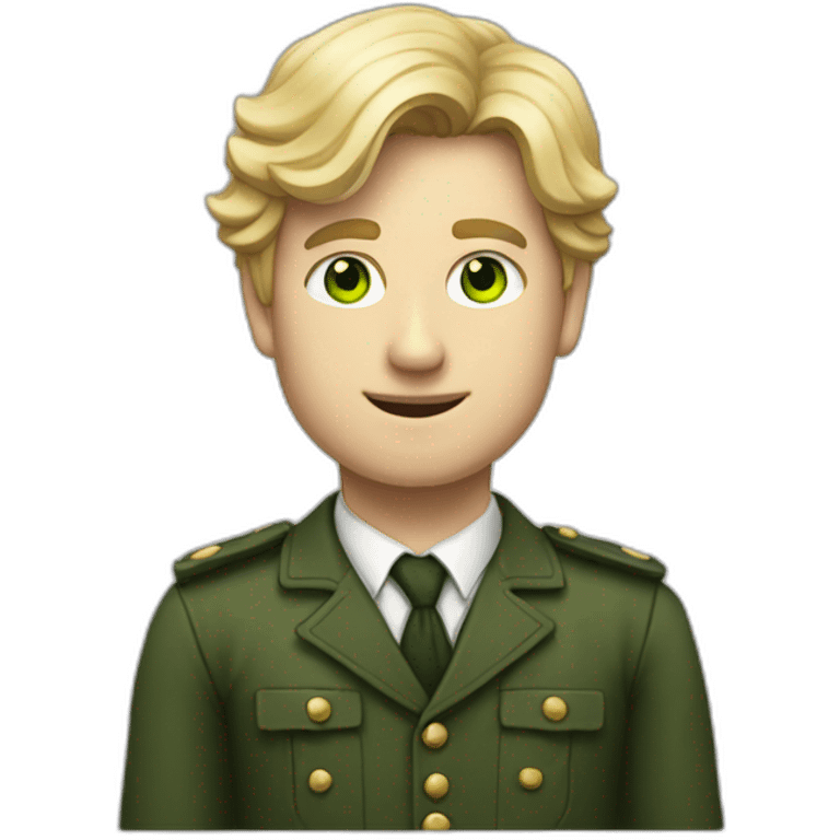 Full-length-young-british-male-historian-with-blonde-hair-and-green-eyes emoji