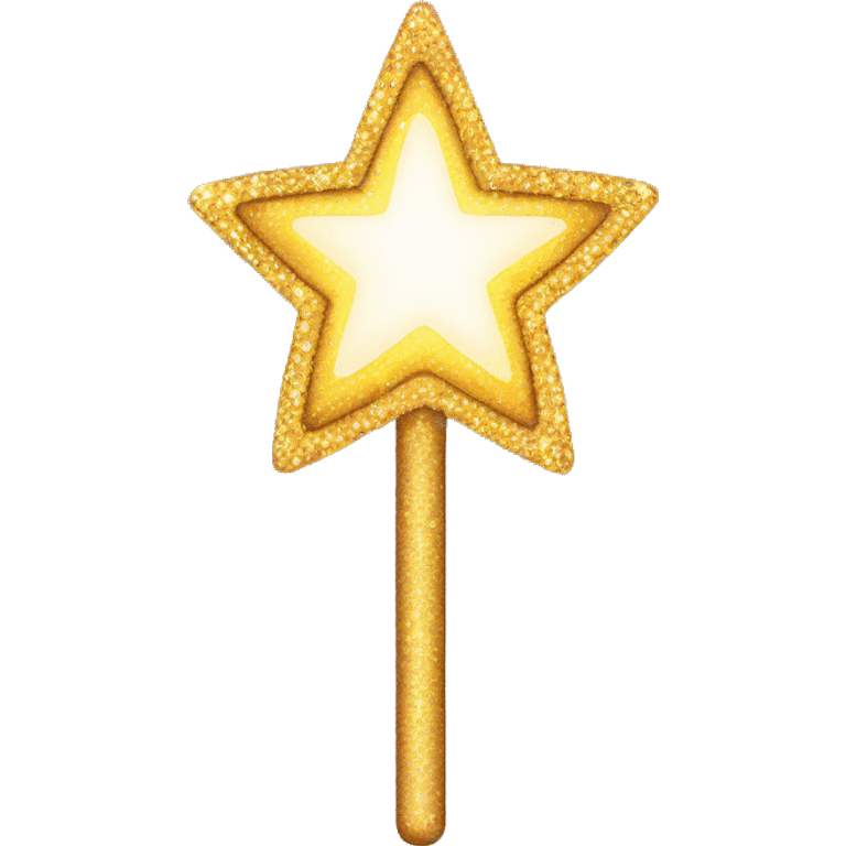 Sparkly magic wand emoji