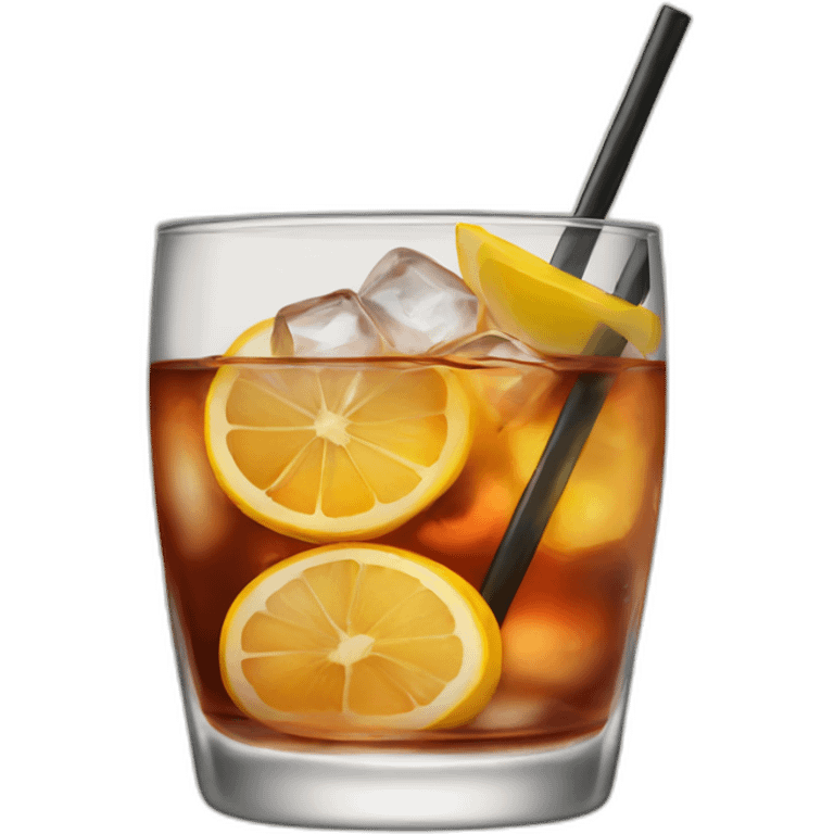 old fashioned cocktail emoji